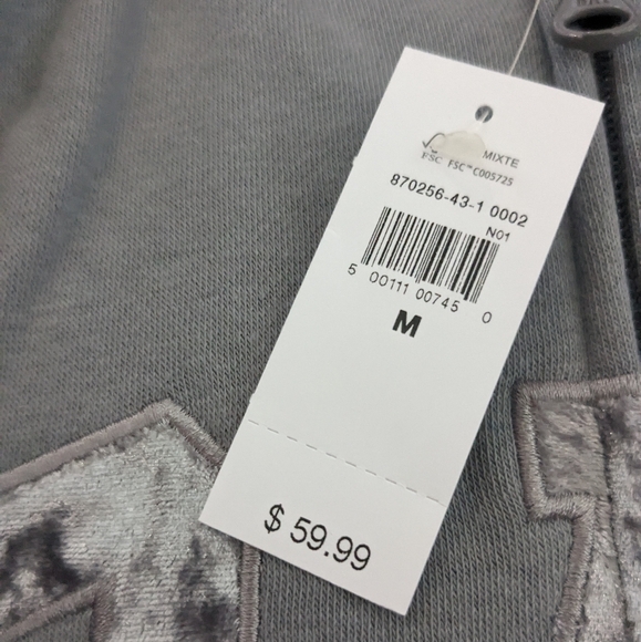 Gap Logo Zip Hoodie Sweatshirt - Medium - Picture 5 of 5